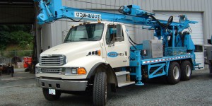 Truck-Mounted Auger Vehicle